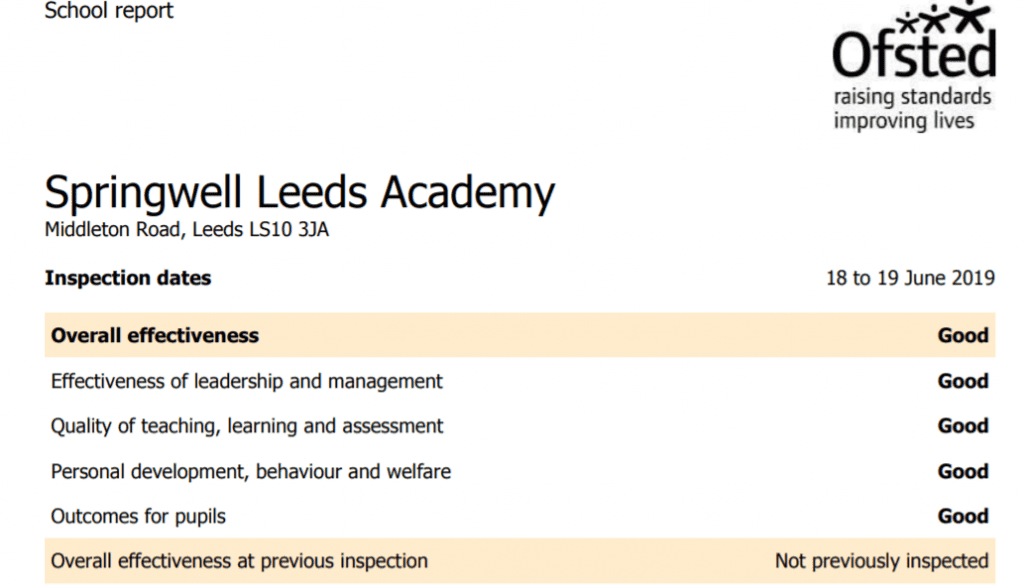 OfSTED report